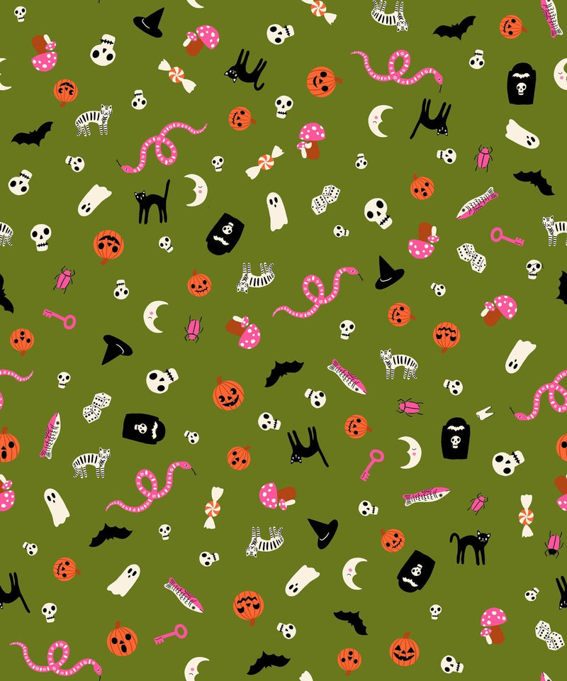 PRE-ORDER Boo Valley by Alexia Marcella Abegg- RS 4195 15 Sprout - Half Yard- June 2027 - Modern Fabric Shoppe