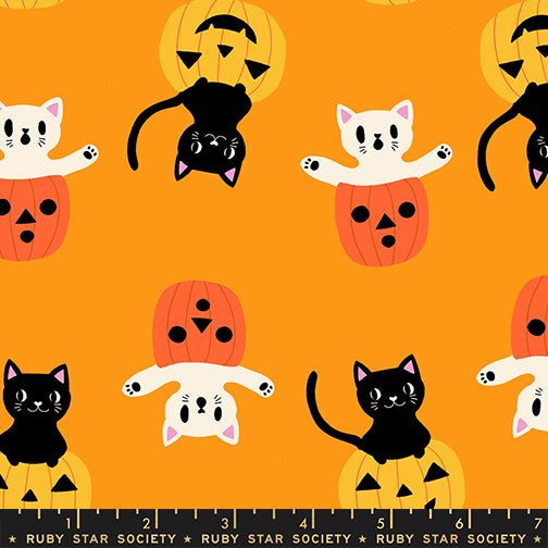 PRE-ORDER Boo Valley by Alexia Marcella Abegg- RS 4198 12 Cheddar - Half Yard- June 2027 - Modern Fabric Shoppe