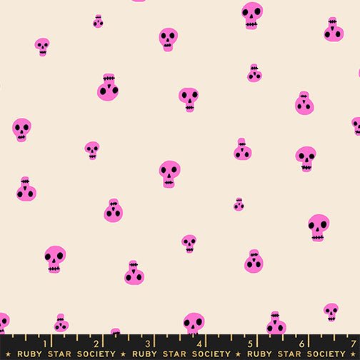 PRE-ORDER Boo Valley by Alexia Marcella Abegg- RS 4199 12 Neon Pink - Half Yard- June 2027 - Modern Fabric Shoppe