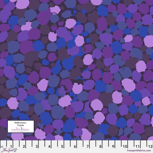 PRE-ORDER Brandon Mably- Reflections PWBM087.PURPLE- Half Yard - Modern Fabric Shoppe