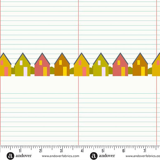 PRE - Order Camp Kitschy LaLa by Alison Glass - Pen Pal A - 1714 - L Paper - Half Yard - October 2025 - Modern Fabric Shoppe