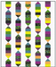 PRE - Order Candy Stripes Quilt Kit featuring Prismatic by Libs Elliott - August 2026 - Modern Fabric Shoppe