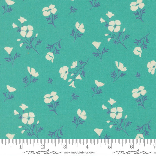 PRE - Order Cannon Beach by Crystal Manning - 11974 14 Turquoise - Half Yard - February 2026 - Modern Fabric Shoppe
