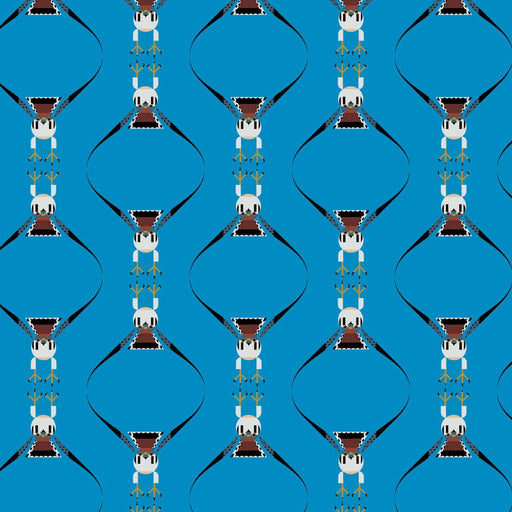 PRE - ORDER Canyon Country by Charley Harper - Canyon Falcon Flight CH - 432 Half Yard - March 2025 - Modern Fabric Shoppe