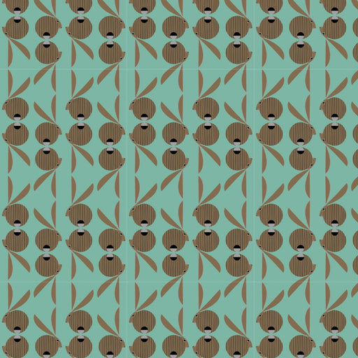 PRE - ORDER Canyon Country by Charley Harper - Canyon Jackrabbits CH - 431 Half Yard - March 2025 - Modern Fabric Shoppe