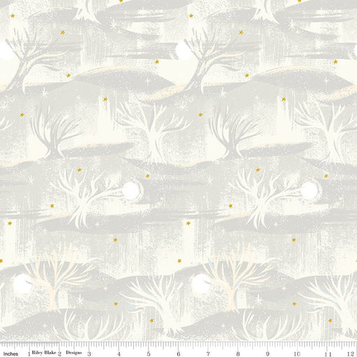 PRE-Order Carol by Jill Howarth- The End SC19054 Ivory- Half Yard- May 2027 - Modern Fabric Shoppe