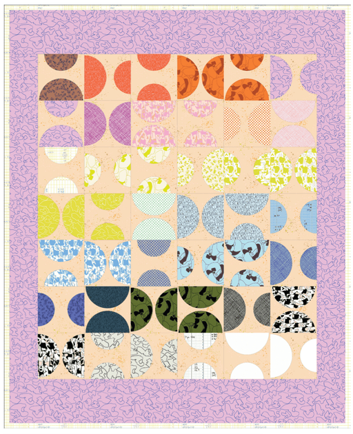 PRE - Order Carolyn Friedlander - Dote Charm Quilt Kit featuring Memento - July 2026 - Modern Fabric Shoppe