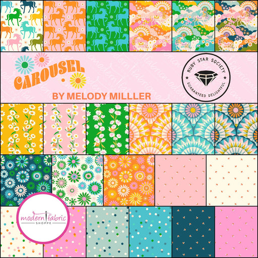 PRE - ORDER - Carousel by Melody Miller - Half Yard Bundle - February 2025 - Modern Fabric Shoppe