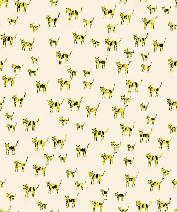 PRE - Order Catnap by Alexia Marcella Abegg - RS 4132 11 - Citron - Half Yard - October 2025 - Modern Fabric Shoppe