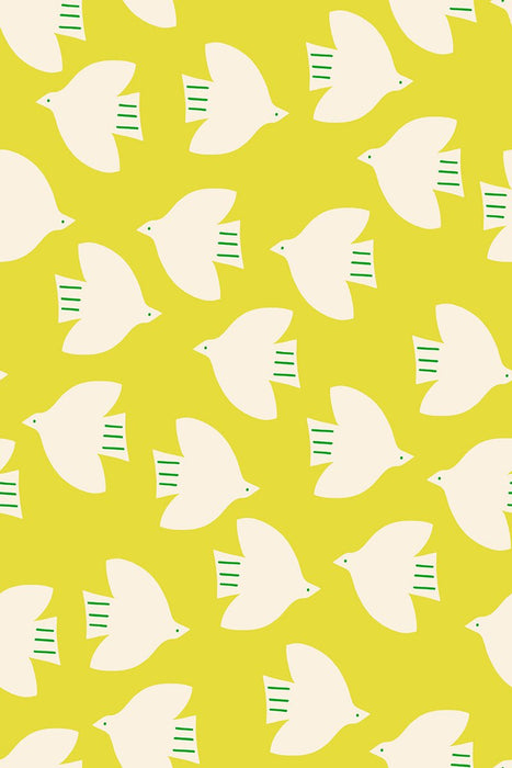 PRE - Order Catnap by Alexia Marcella Abegg - RS 4135 12 - Citron - Half Yard - October 2025 - Modern Fabric Shoppe