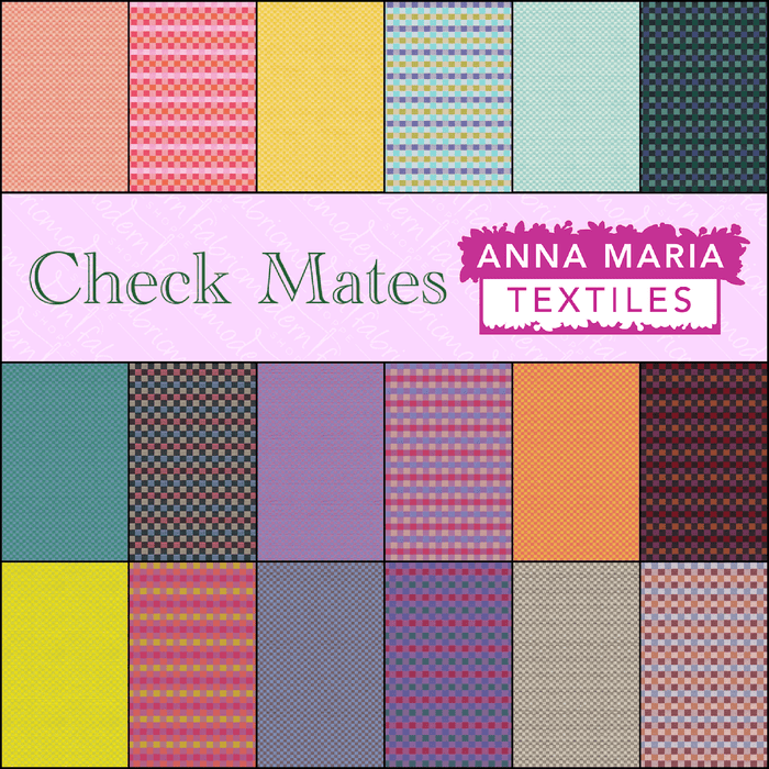 PRE - Order Check Mates by Anna Maria Horner - Half Yard Bundle - February 2026 - Modern Fabric Shoppe