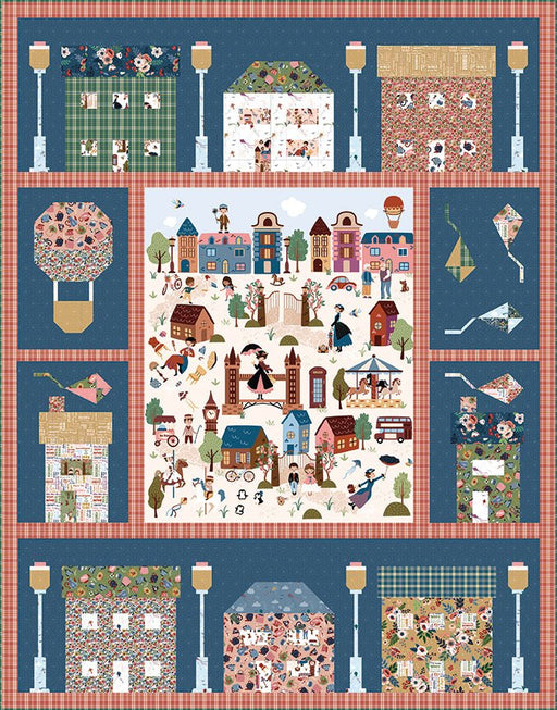 PRE - Order Cherry Tree Lane Quilt Kit featuring A Spoonful of Sugar by Jennifer Long - February 2026 - Modern Fabric Shoppe