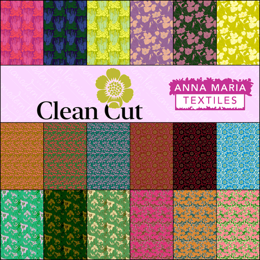 PRE - Order Clean Cut - Cotton by Anna Maria Horner - Half Yard Bundle - September 2026 - Modern Fabric Shoppe