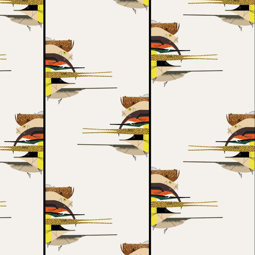 PRE - Order Coastal by Charley Harper - Gone Fishing CH - 437 - Half Yard - July 2025 - Modern Fabric Shoppe