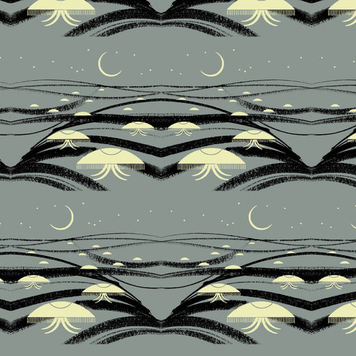 PRE - Order Coastal by Charley Harper - Moonjellies CH - 440 - Half Yard - July 2025 - Modern Fabric Shoppe