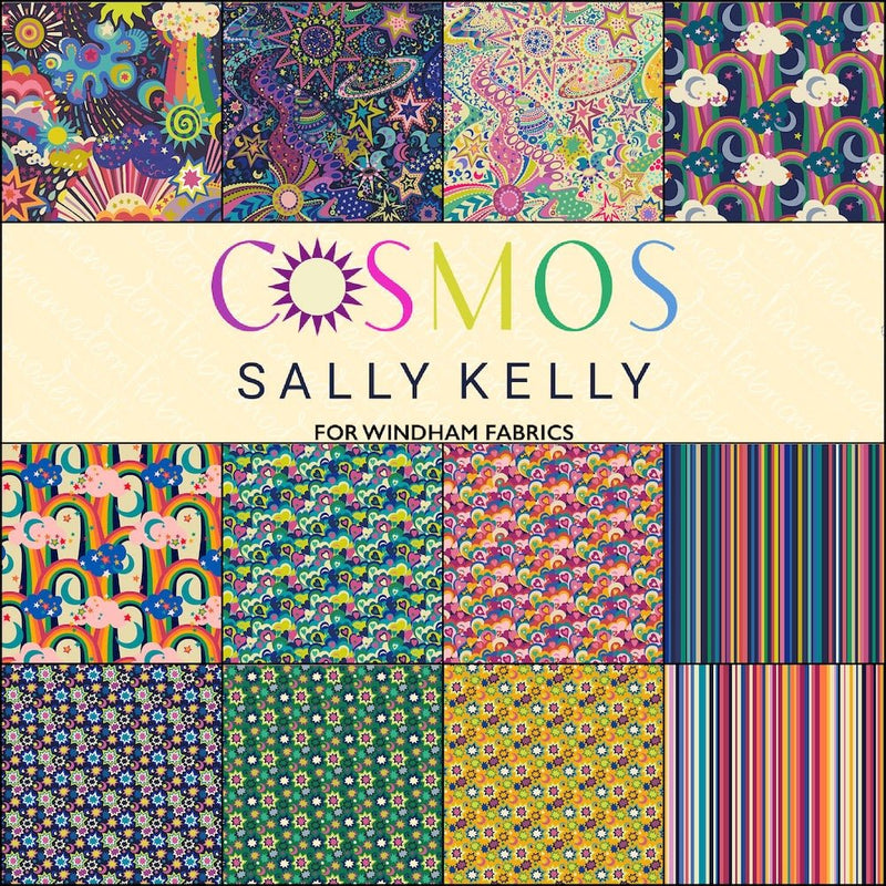 PRE-Order Cosmos by Sally Kelly- Half Yard Bundle- November 2026 - Modern Fabric Shoppe