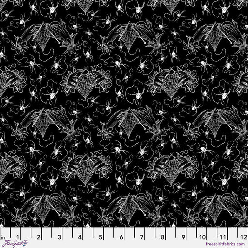 PRE - Order Costumes & Cobwebs by Rachel Hauer - SM Cobweb Lace PWRH118.BLACK - May 2025 - Modern Fabric Shoppe