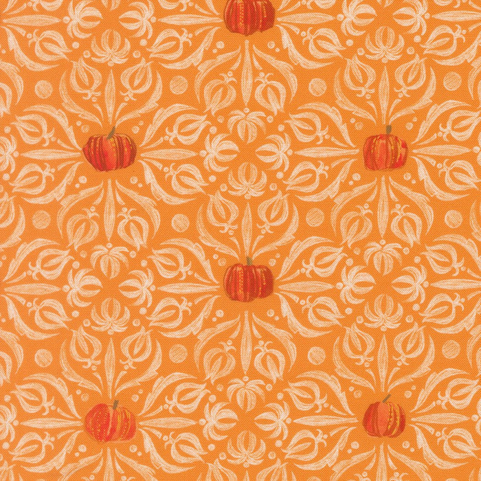 PRE - Order Coven by Robin Pickens - Coven 48802 12 Pumpkin - Half Yard - May 2026 - Modern Fabric Shoppe