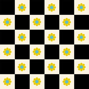 PRE-Order Daisy Days by Alexia Marcella Abegg- RS 4178 15 Black- Half Yard- April 2027 - Modern Fabric Shoppe