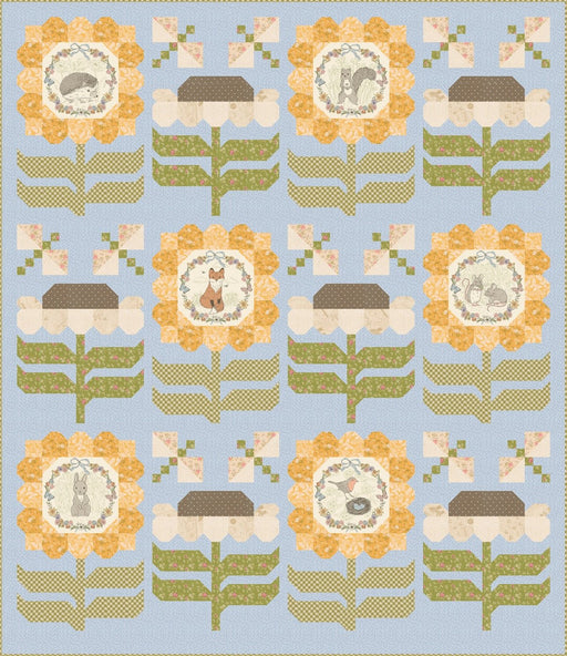 PRE - ORDER Daisy Parade Quilt Kit featuring My Secret Garden by Stacy Iest Hsu - July 2026 - Modern Fabric Shoppe
