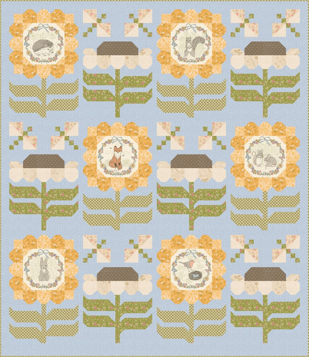 PRE - ORDER Daisy Parade Quilt Kit featuring My Secret Garden by Stacy Iest Hsu - July 2026 - Modern Fabric Shoppe