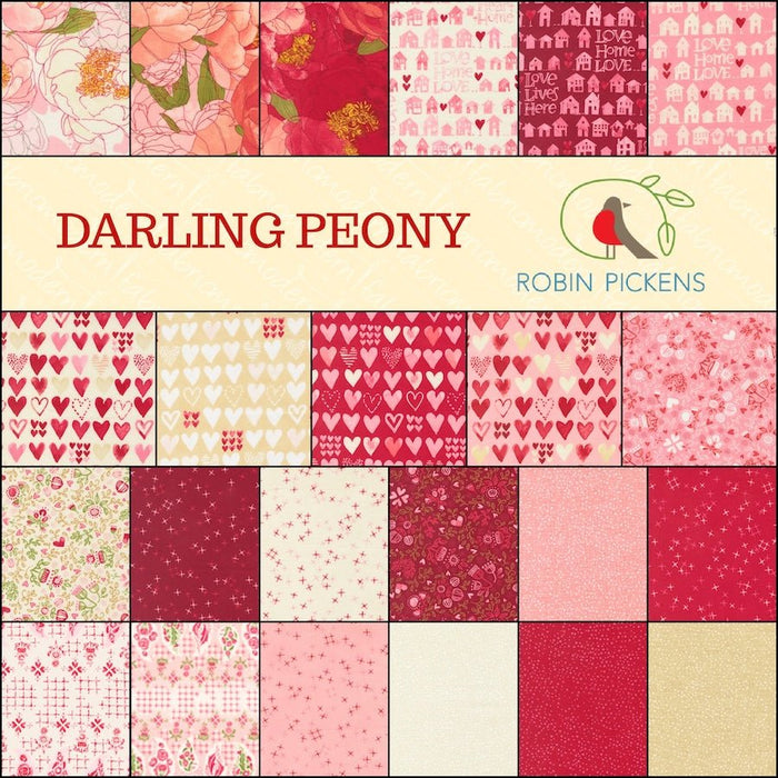 PRE - Order Darling Peony by Robin Pickens - Fat Quarter Bundle - November 2025 - Modern Fabric Shoppe