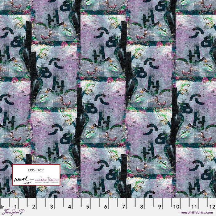 PRE-ORDER e bond- Ravel- Ebb PWEB037.FROST- Half Yard- December 2023 - Modern Fabric Shoppe