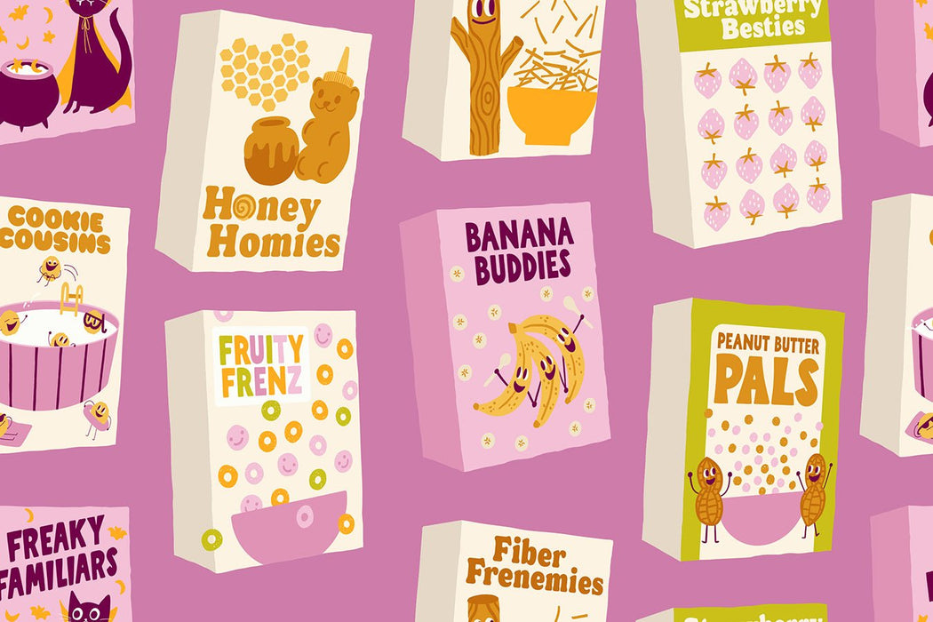 PRE - ORDER Egg and Friends by Kimberly Kight - Heliotrope RS3106 14 - Half Yard - December 2025 - Modern Fabric Shoppe