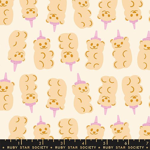 PRE - ORDER Egg and Friends by Kimberly Kight - Natural RS3092 11 - Half Yard - December 2025 - Modern Fabric Shoppe