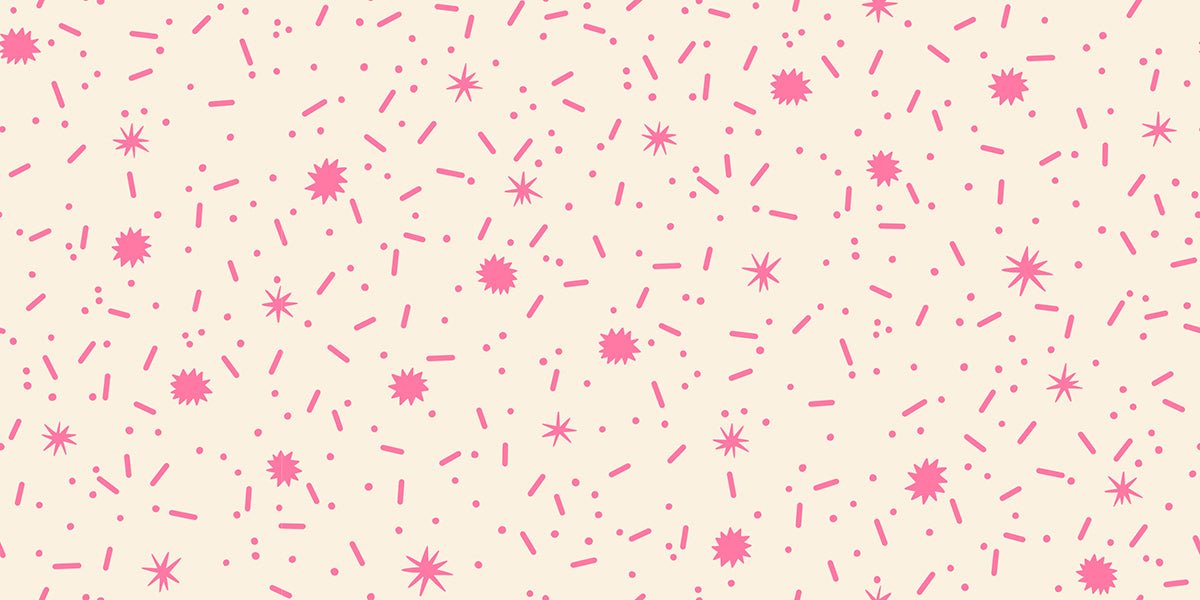 PRE - ORDER Egg and Friends by Kimberly Kight - Neon Pink RS3095 12 - Half Yard - December 2025 - Modern Fabric Shoppe