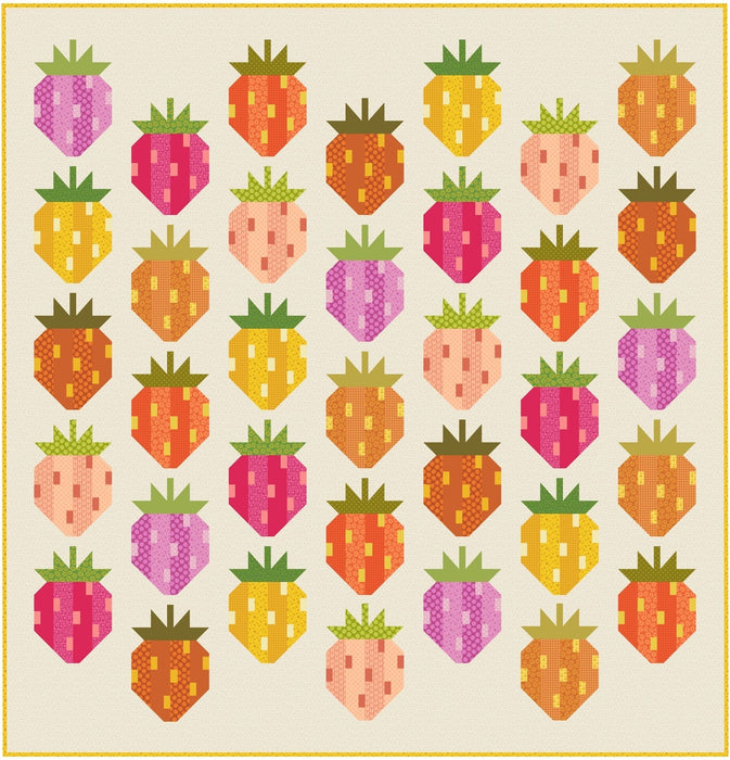 PRE - ORDER Elizabeth Hartman - Berry Season Large Quilt Kit - featuring Scenery - May 2026 - Modern Fabric Shoppe