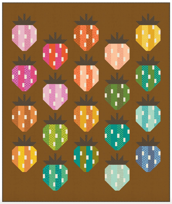 PRE - ORDER Elizabeth Hartman - Berry Season Quilt Kit - featuring Scenery - May 2026 - Modern Fabric Shoppe