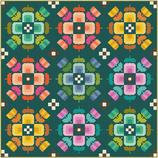 PRE - ORDER Elizabeth Hartman - Casserole Quilt Kit - featuring Scenery - May 2026 - Modern Fabric Shoppe