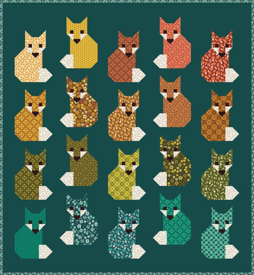 PRE-ORDER Elizabeth Hartman- Fritz & Fred Quilt Kit Bin featuring Toast & Jam- May 2027 - Modern Fabric Shoppe