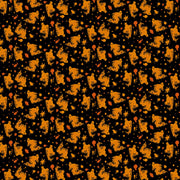 PRE-Order Enchanter by Libs Elliott- Fantome A-10783-O Flame- Half Yard- April 2027 - Modern Fabric Shoppe