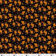 PRE-Order Enchanter by Libs Elliott- Fantome A-10783-O Flame- Half Yard- April 2027 - Modern Fabric Shoppe