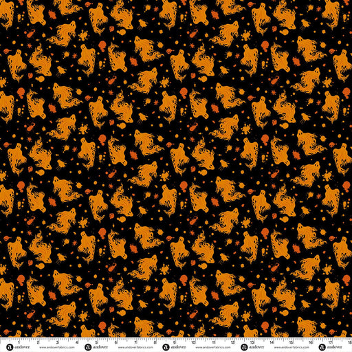 PRE-Order Enchanter by Libs Elliott- Fantome A-10783-O Flame- Half Yard- April 2027 - Modern Fabric Shoppe