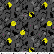 PRE-Order Enchanter by Libs Elliott- Nigella A-10780-C Raven- Half Yard- April 2027 - Modern Fabric Shoppe