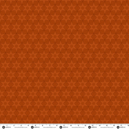 PRE-Order Enchanter by Libs Elliott- Tarot A-10782-O Pumpkin- Half Yard- April 2027 - Modern Fabric Shoppe