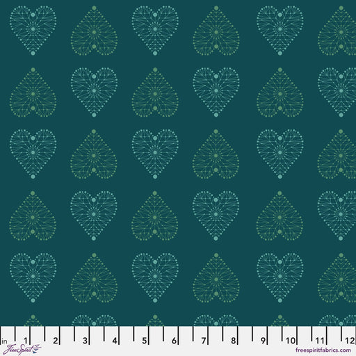 PRE - Order Enrapture by Giucy Giuce - Armour PWGG007.TURQUOISE - Half Yard - November 2025 - Modern Fabric Shoppe