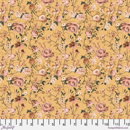 PRE - Order Enrapture by Giucy Giuce - Entwined PWGG005.CANARY - Half Yard - November 2025 - Modern Fabric Shoppe