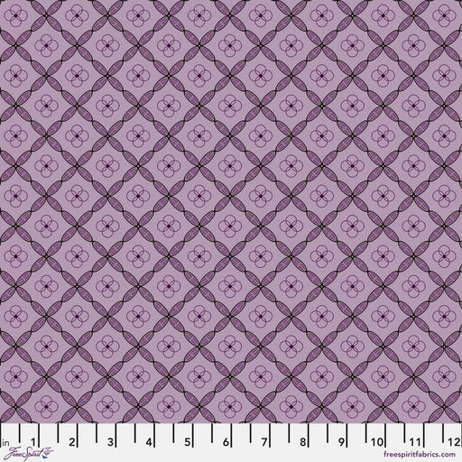 PRE - Order Enrapture by Giucy Giuce - Tiles PWGG009.AMETHYST - Half Yard - November 2025 - Modern Fabric Shoppe