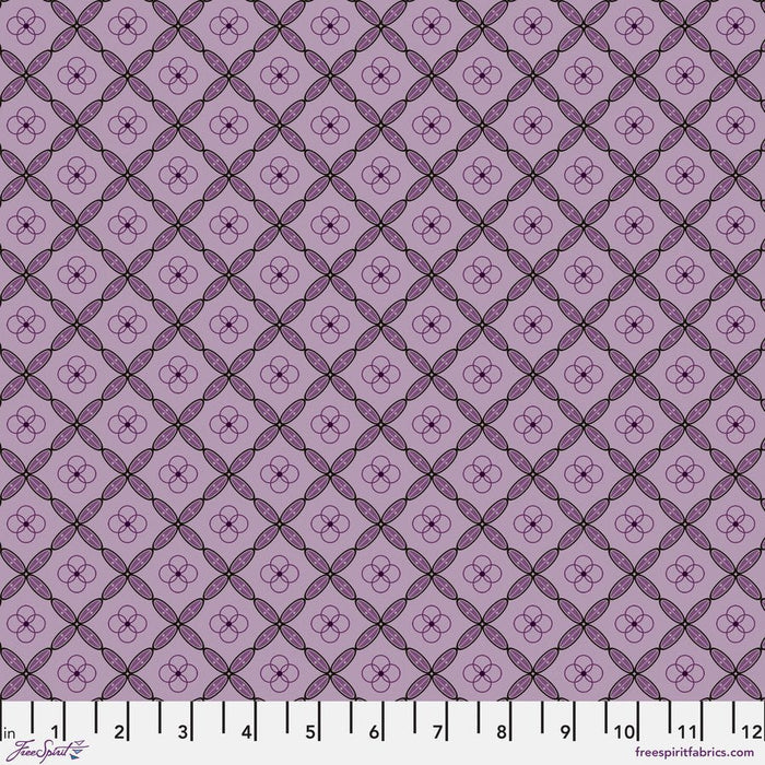 PRE - Order Enrapture by Giucy Giuce - Tiles PWGG009.AMETHYST - Half Yard - November 2025 - Modern Fabric Shoppe