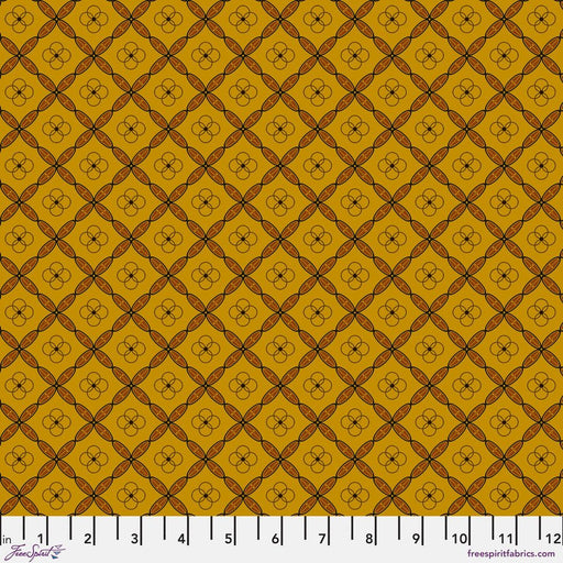 PRE - Order Enrapture by Giucy Giuce - Tiles PWGG009.CARNELIAN - Half Yard - November 2025 - Modern Fabric Shoppe