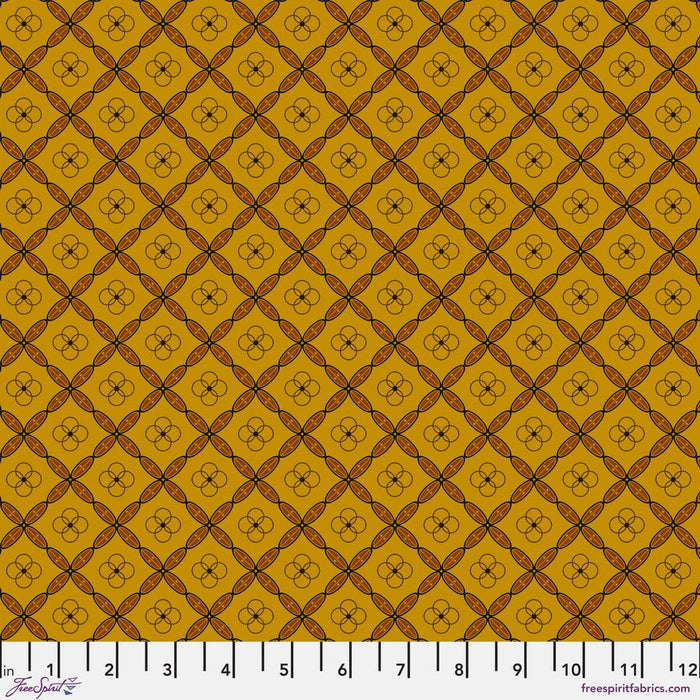PRE - Order Enrapture by Giucy Giuce - Tiles PWGG009.CARNELIAN - Half Yard - November 2025 - Modern Fabric Shoppe