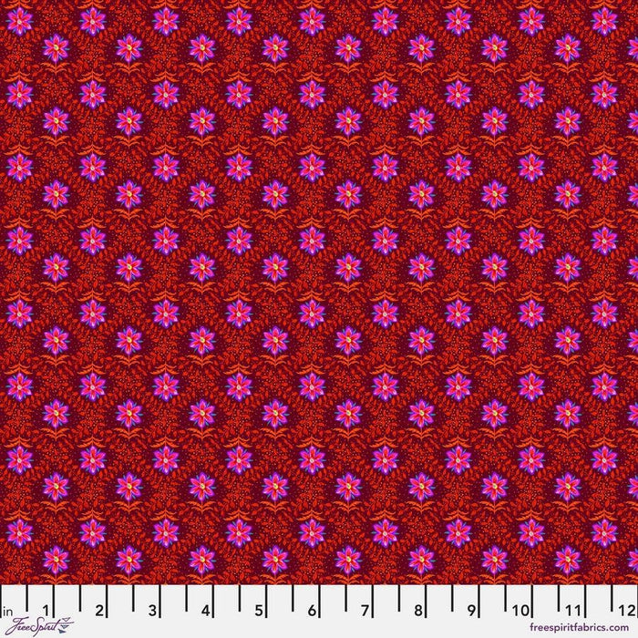 PRE - Order Festival by Odile Bailloeul - Diamonds PWOB122.RED - Half Yard - November 2025 - Modern Fabric Shoppe