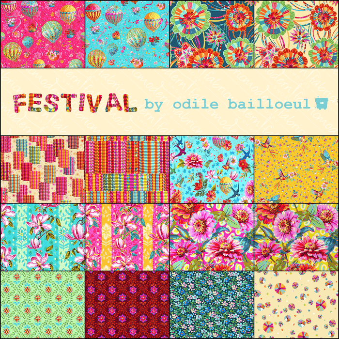 PRE - Order Festival by Odile Bailloeul - Half Yard Bundle - November 2025 - Modern Fabric Shoppe