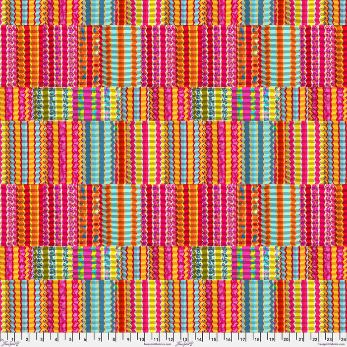 PRE - Order Festival by Odile Bailloeul - Zig Zag PWOB115.BRIGHT - Half Yard - November 2025 - Modern Fabric Shoppe