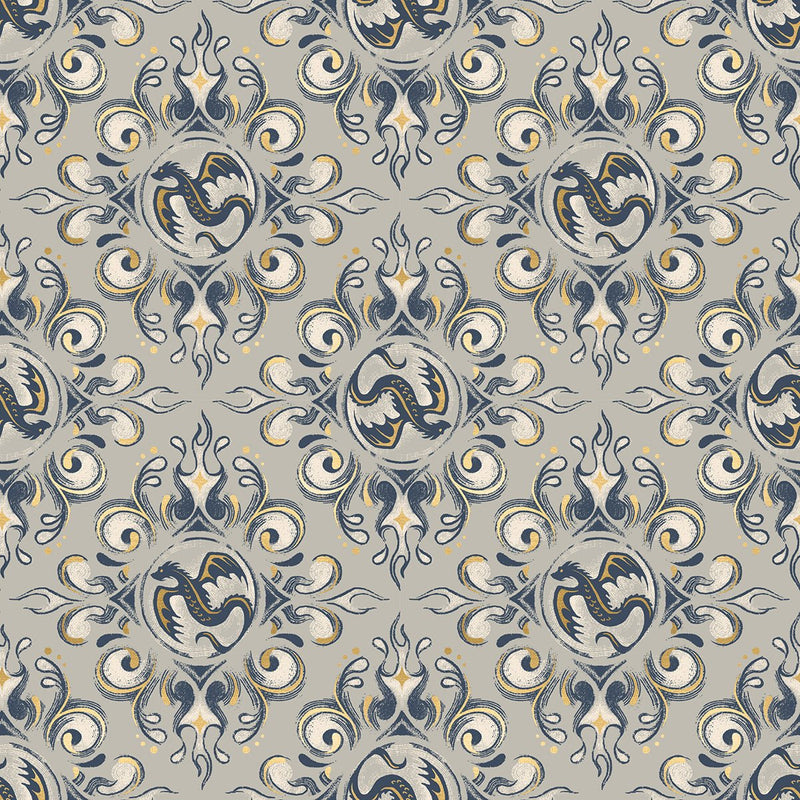 PRE - ORDER Fireglow by Sarah Watts - Emblem RS 2136 13M - Oyster - Half Yard - April 2026 - Modern Fabric Shoppe