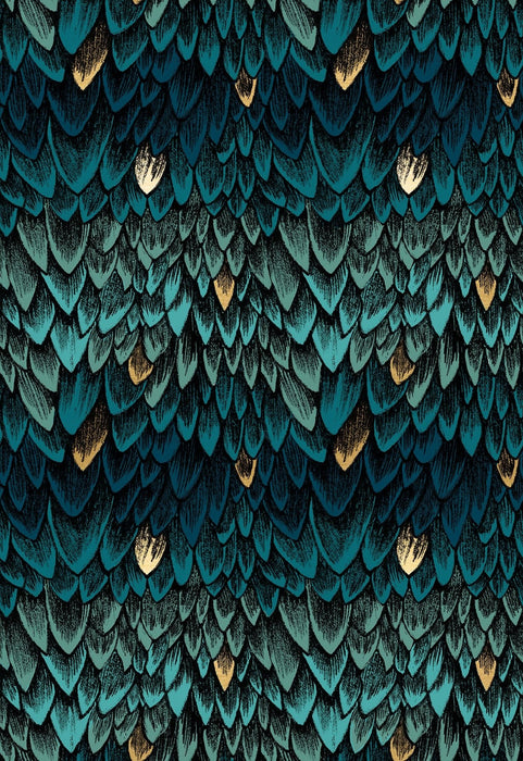 PRE - ORDER Fireglow by Sarah Watts - Scales RS 2134 13M - Galaxy - Half Yard - April 2026 - Modern Fabric Shoppe